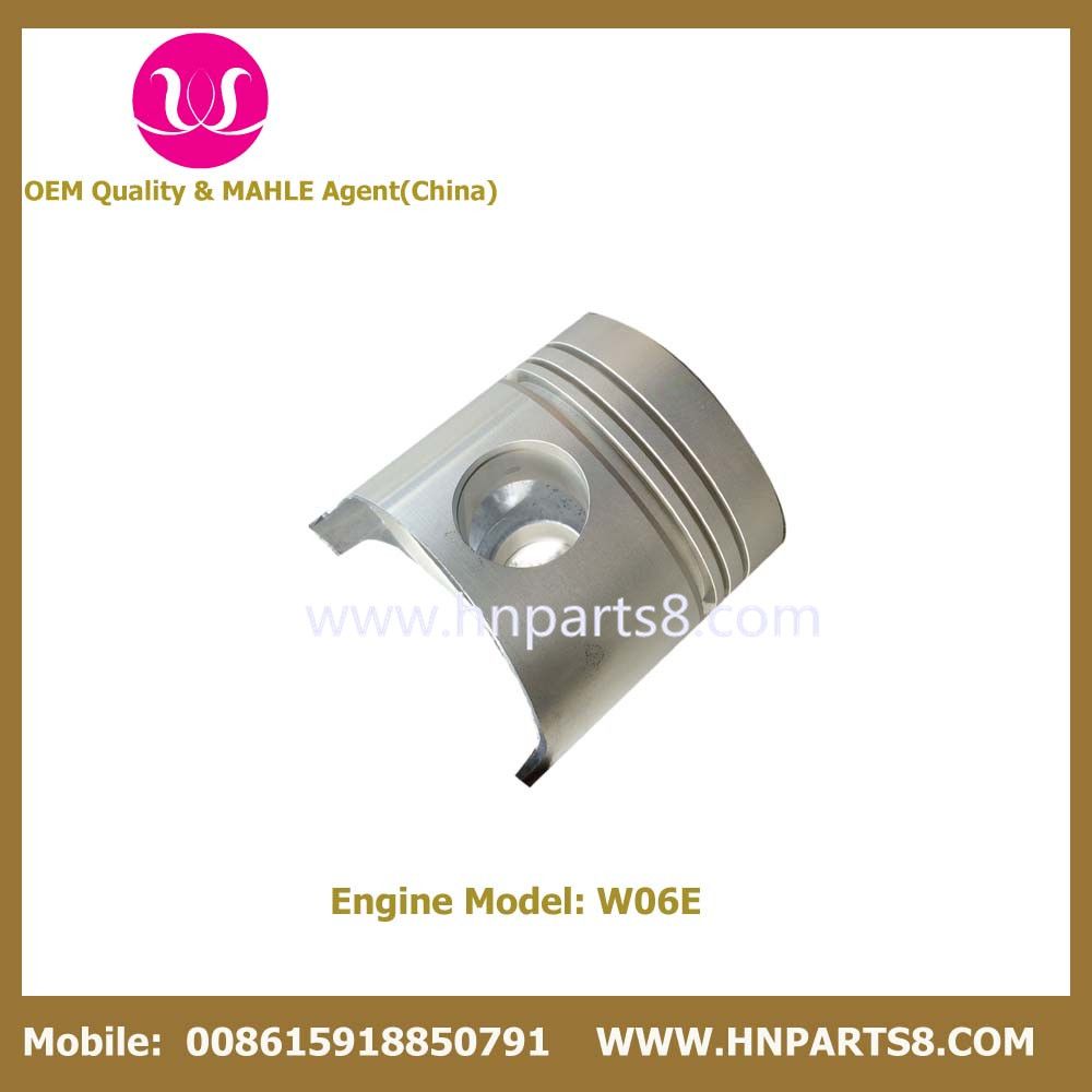 W06e 104mm Tinned Piston for Hino Truck W04D Piston