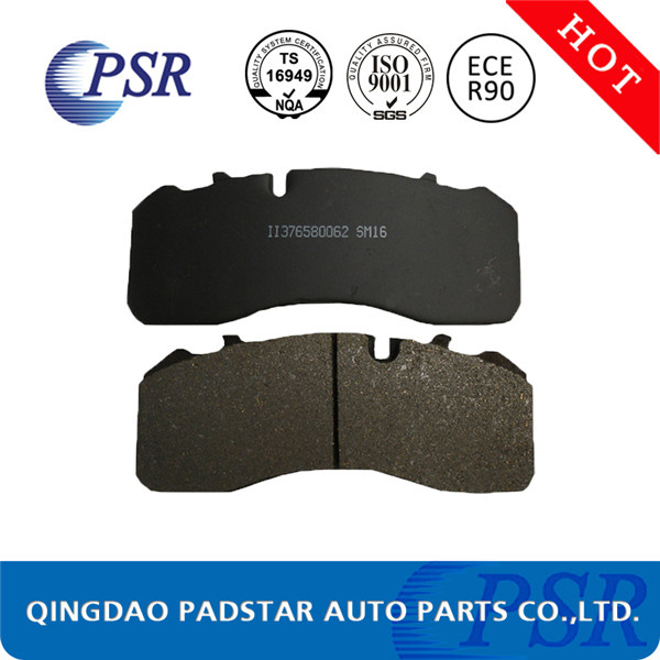 Wva29030 Weld Mesh Backing Plate Truck & Bus Brake Pads for Mercedes-Benz