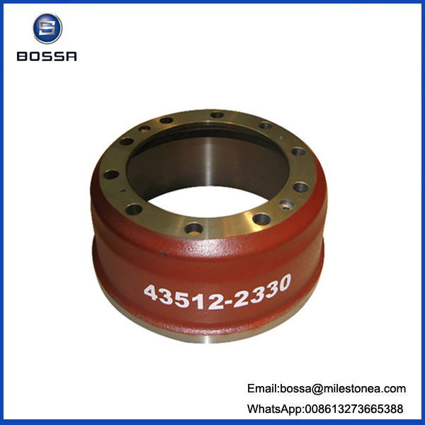 Heavy Truck Brake Parts Brake Drums 435122330