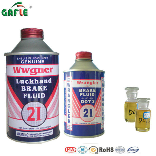 Gafle/OEM DOT3 DOT4 Heavy Duty 21 Tin Can 250ml 500ml Brake Fluid