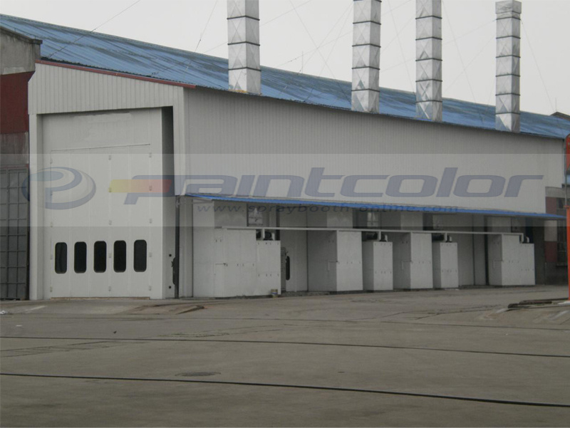 Large Vehicle Paint Spray Booth 20m X 6m X 6m
