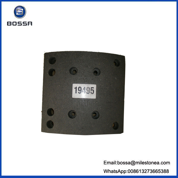 Truck Trailer Brake Lining for Mercedes Benz 19495