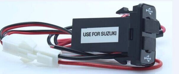 2 - USB Aux Ports Dashboard Mount Fast Charger