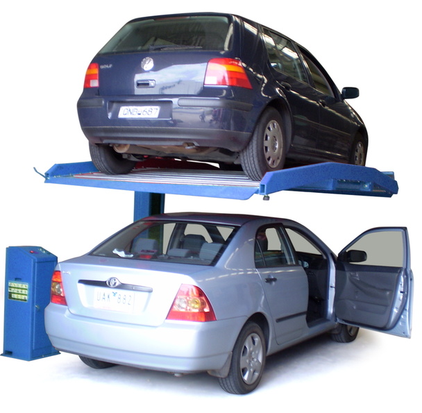 Hot Sale Single Post Two Layers Car Parking Lift