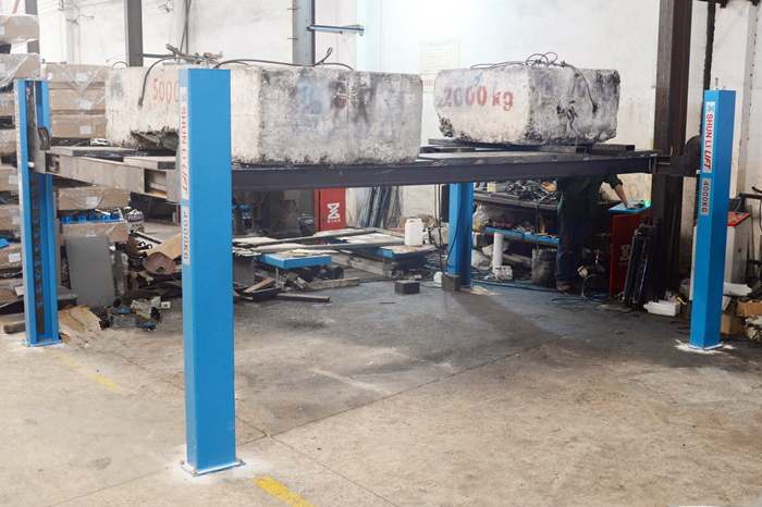 4 Post Lift with Adjustable Beam (SHL-4-455D)