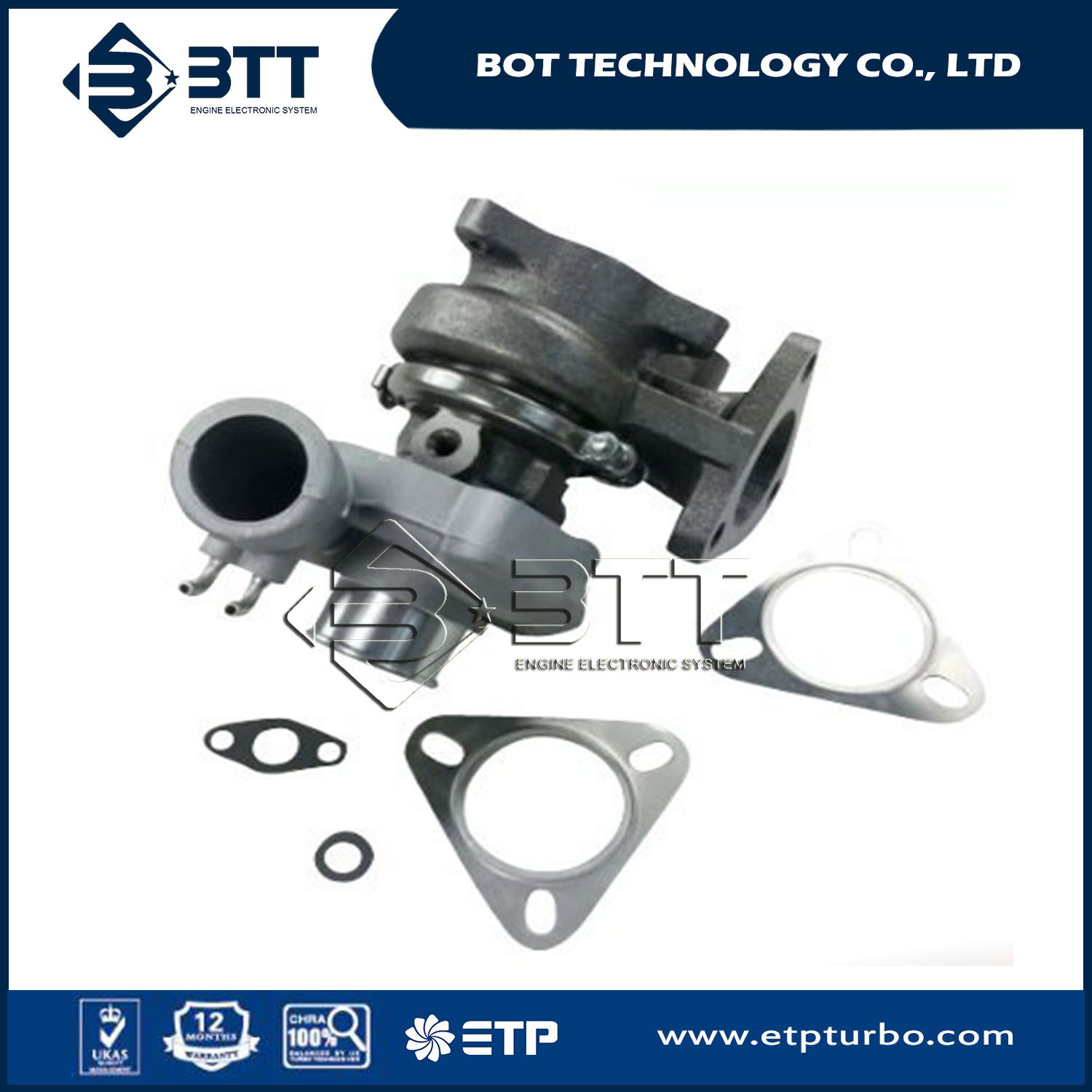 Turbocharger 49177-01510 Td04-09b-4 MD094740 Mitsubishi Pajero I 2.5 Td 4D56t