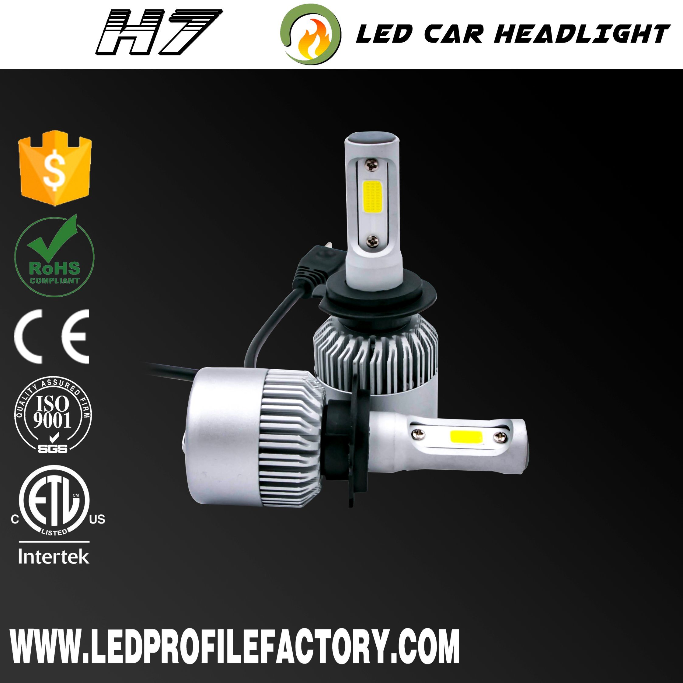 Motorcycle LED Surgical H7 Headlight Bulb