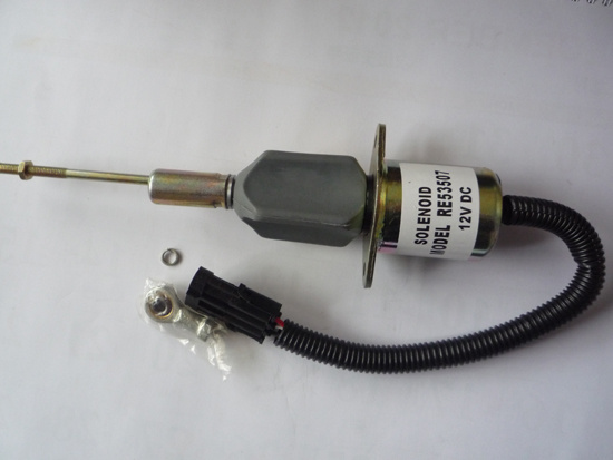 Fuel Shut off Solenoid Re53507 for John Deere Loader