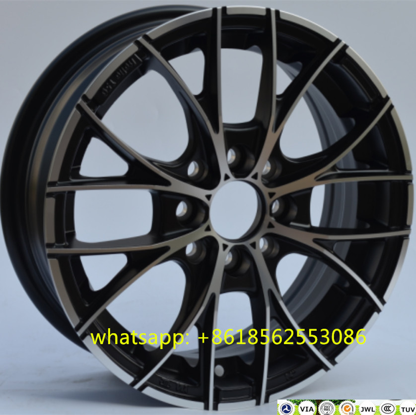 14-16inch Alloy Rims Car Replica Wheel Rims Via Jwl