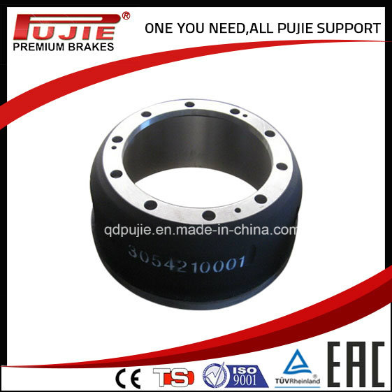 Heavy Duty Truck Brake Drum 3054210001 3834230201 for Mecedes Benz