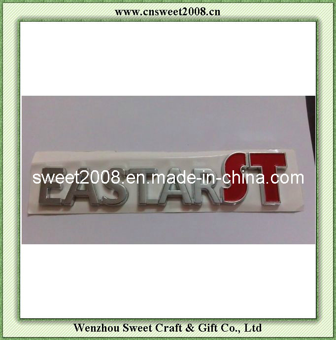 Personalized Design Logo Plastic Car Badges