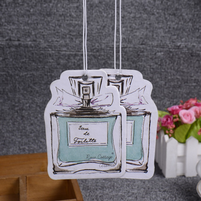 Air Freshener Paper with Header Card Package