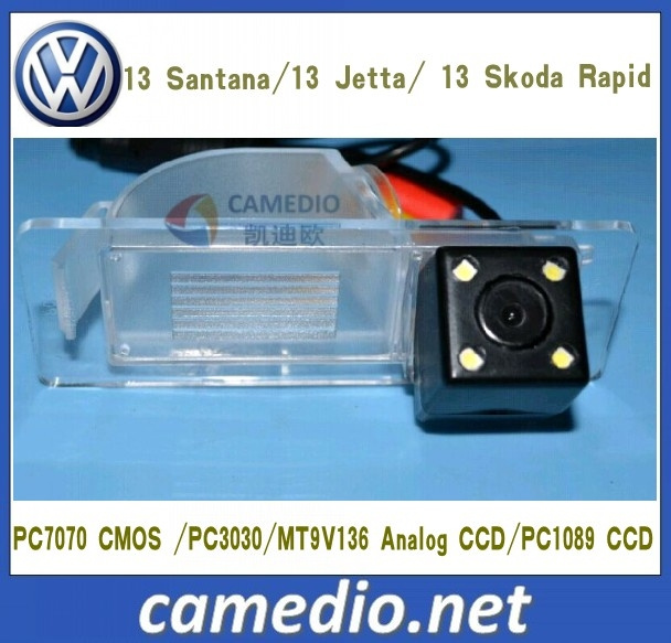 Special Car Rear View Backup Camera for 13 Santana/13 Jetta/13 Skoda Rapid