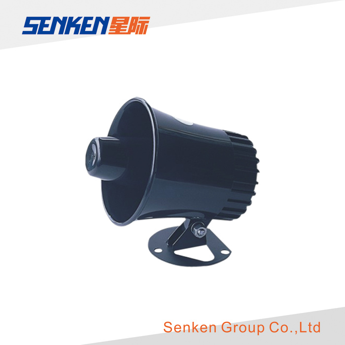 4 or 8 Ohm 20W 105dB Vehicle Black Siren Speaker