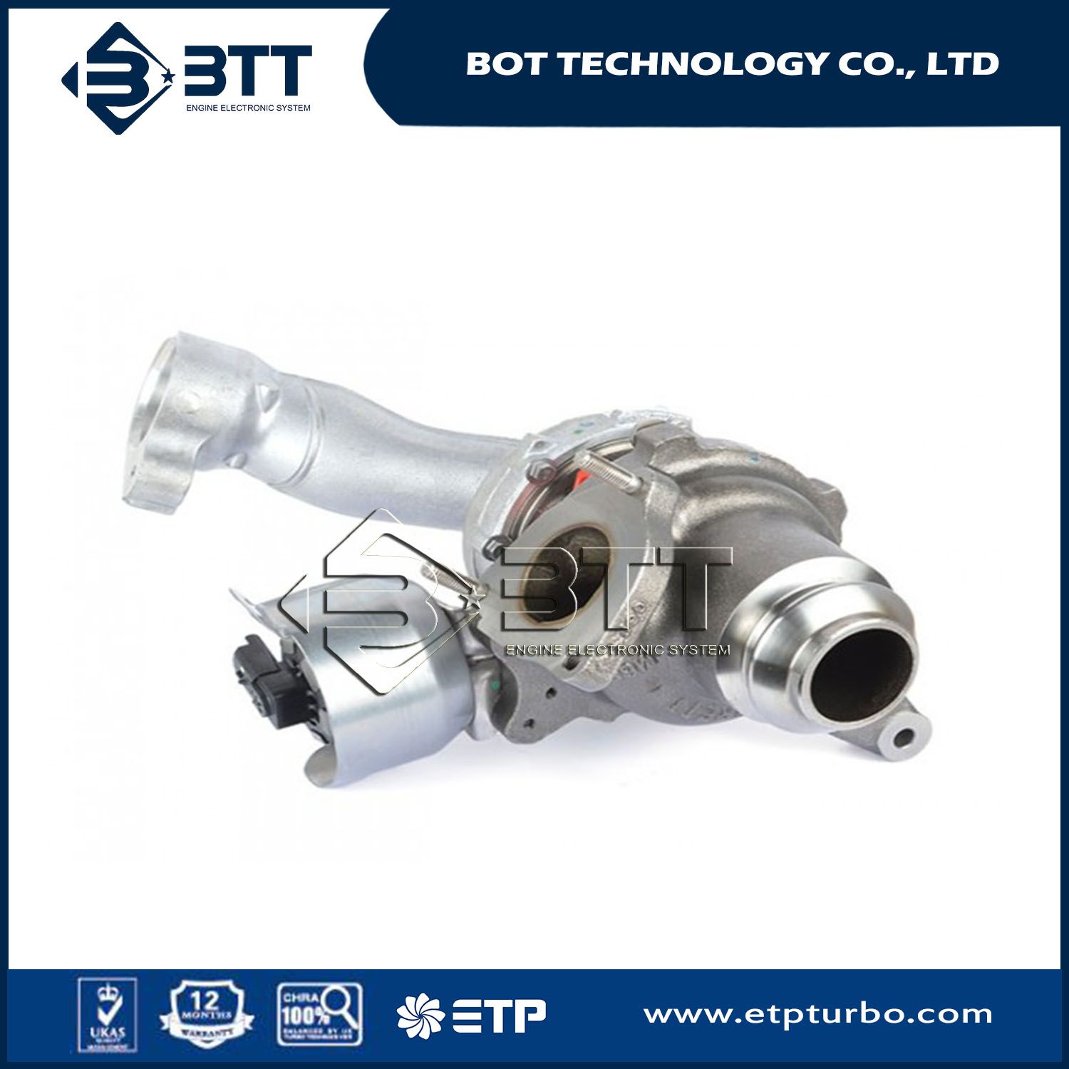 Turbocharger 807489-5002s/807489-5001s/807489-0002/807489-0001 Gtb14V Vnt 9675101580 FIAT Scudo 2.0 140 Multijet Dw10cted4