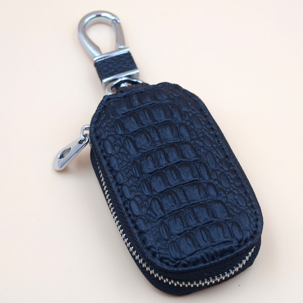 Kc_L_009 Custom Logo or Car Logo Leather Car Key Cover