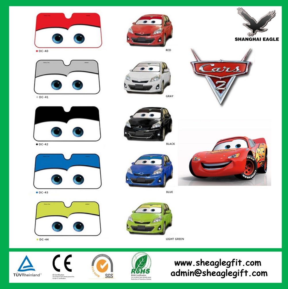 2016 Popular Cartoon Summer Car Shade