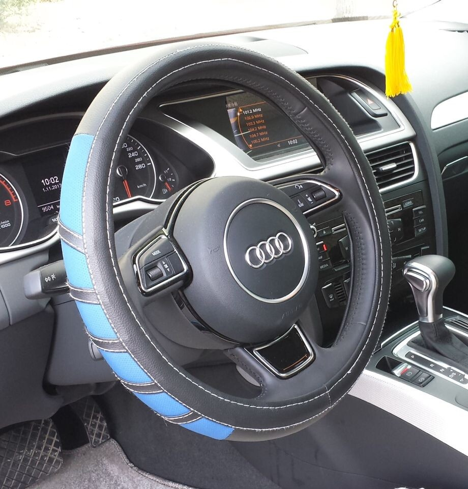 Bt 7252 The Production of Wholesale Leather Imitation Leather Steering Wheel Covers
