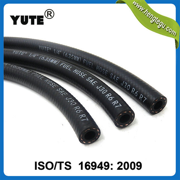 High Pressure SAE J30r7 ISO Approved Flexible Auto Rubber Hose