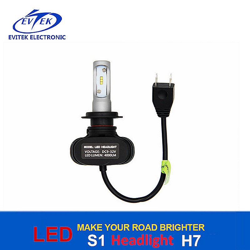 Low Price LED Car Light 25W 4000lm Csp H7 H11 H3 H4 S1 LED Car Headlight