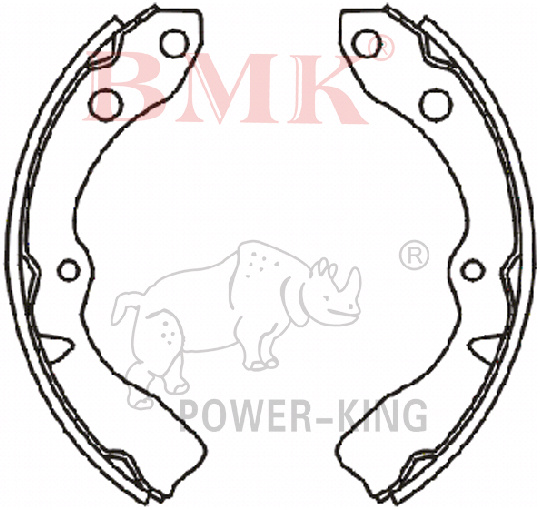 Good Sales Brake Shoe (K2202) for Daihatsu