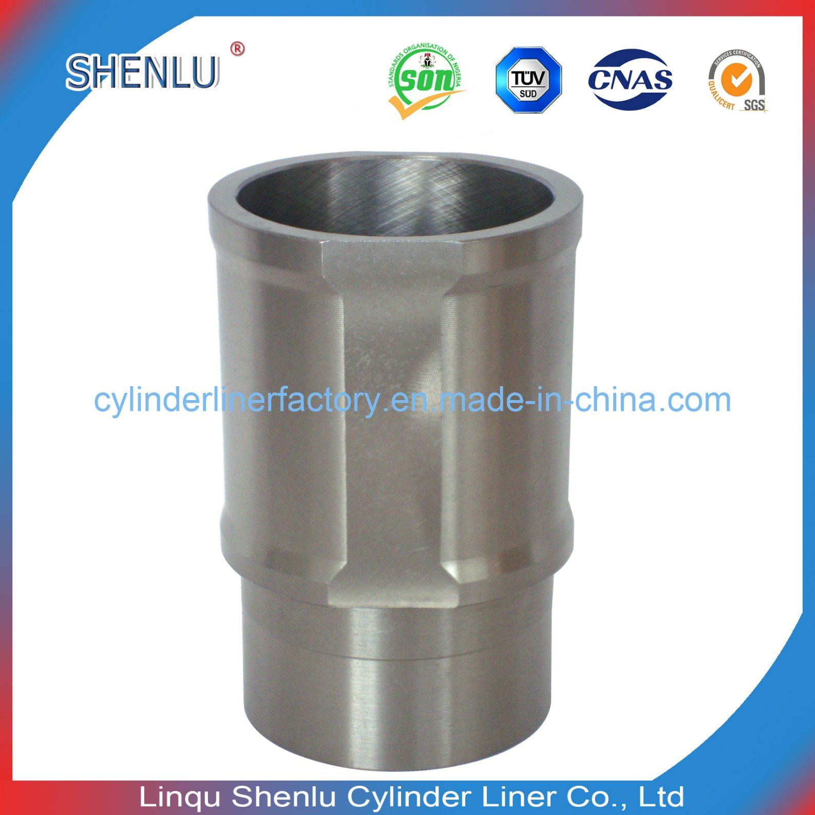 Automobile Parts Cylinder Liner Used for Peugeot Engine 206 75mm