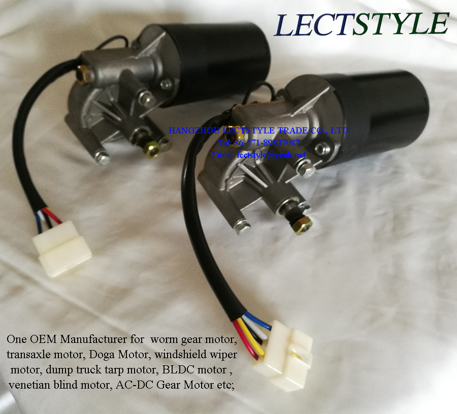 24V 80W 27rpm Voleo DC Electrical Windshield Wiper Gear Motor on Patient Lift &Wheel Chair Lift