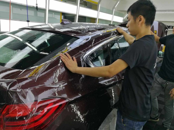 Automative Repair Pressure Adhesive Whole Car Wrapping Films
