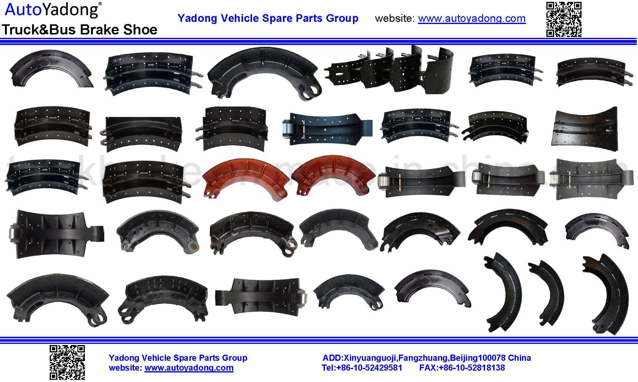 Maz/Kamaz/Ural Brake Shoe Manufacturer Roadtech Part