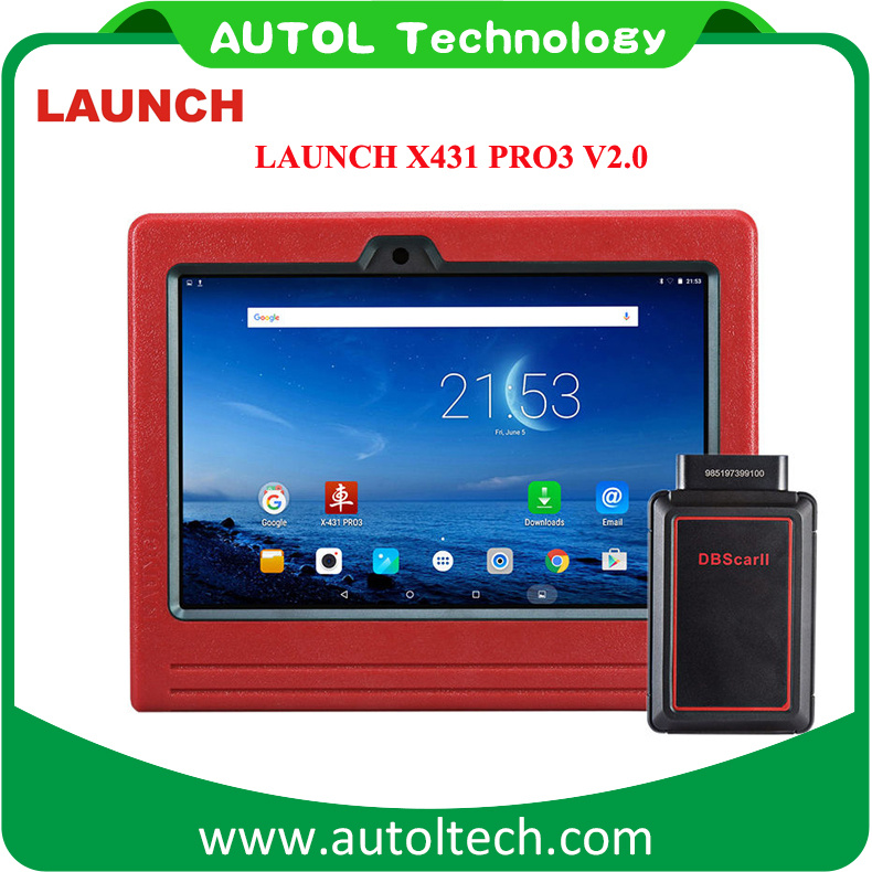 Launch X431 PRO3 2.0 Support WiFi/Bluetooth Upgrade Online X-431 PRO3