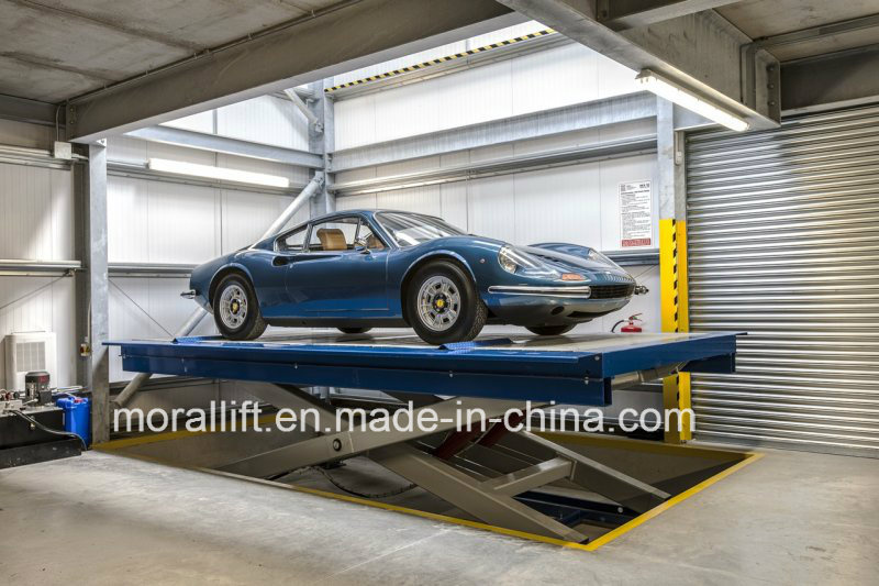 2017 Hot sale scissor hydraulic car parking lift with CE