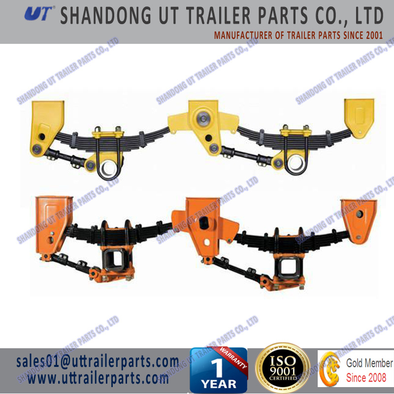 Fuwa Design Leaf Spring Suspension Two-Axle / Three-Axle / Four-Axle for Truck and Trailer