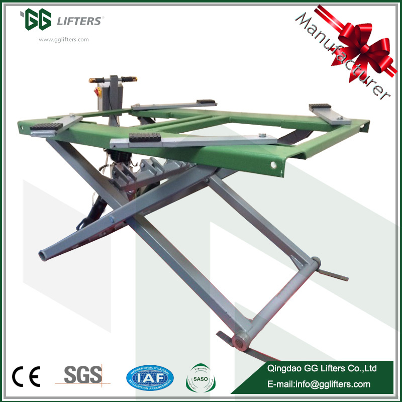 GG Brand Latest Model Hydraulic Mobile 1.2m 2.8t Midrise Scissor Lift