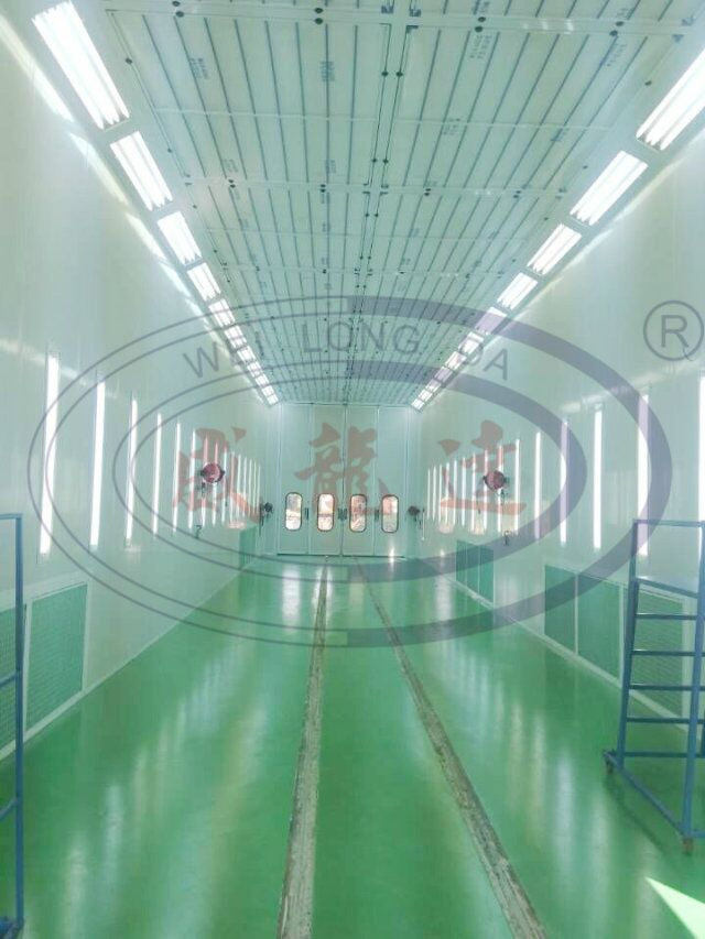 Wld25000 Bus / Truck / Train Industrial Painting Spray Booth