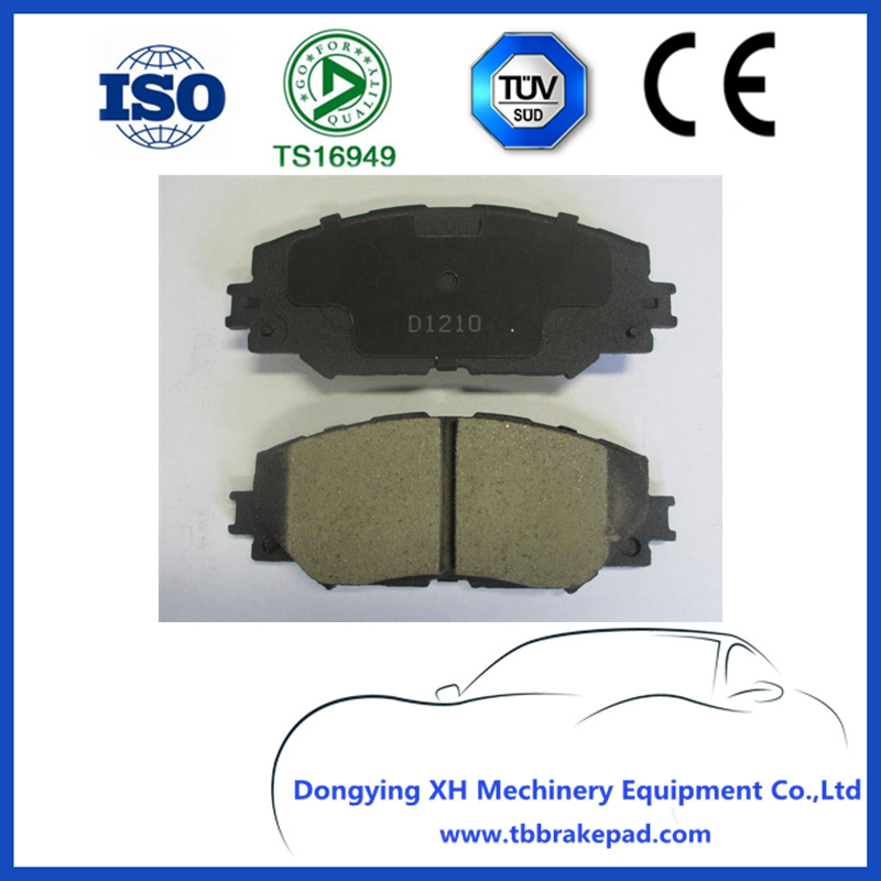 Disc Brake Pads D1210 for Lexus Subaru Toyota