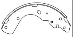High-Quality Ford Ranger Brake Shoe F3416/K3416