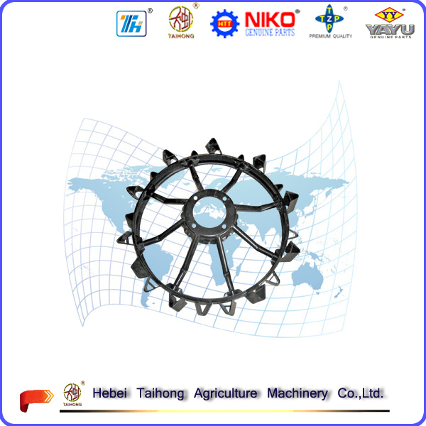 Gn-12 Walking Tractor Head Rotoriron Wheels