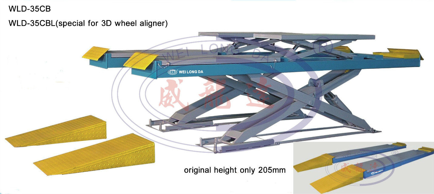 Ultra-Thin Big Scissor Lift Wld-35CB