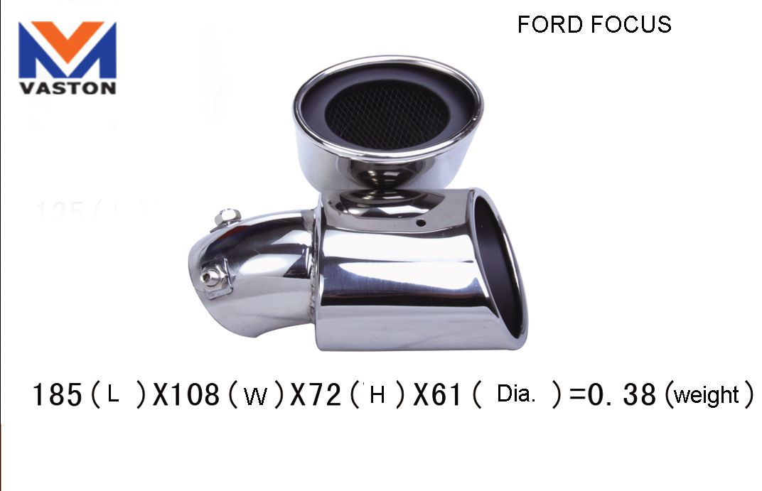 for Ford Focus, Made of Stainless Steel 304b, Exhaust/Muffler Pipe