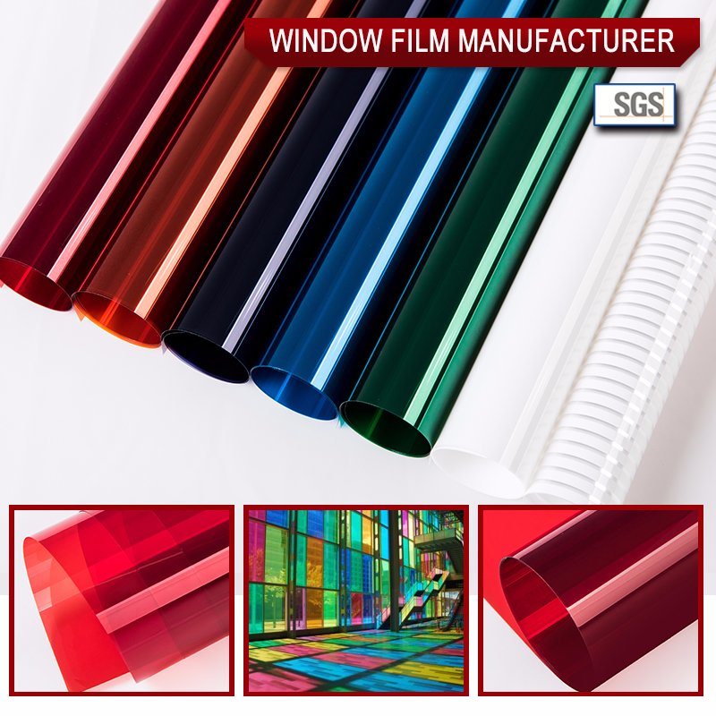 Window Film Amazing Color Decorative Film Various Application