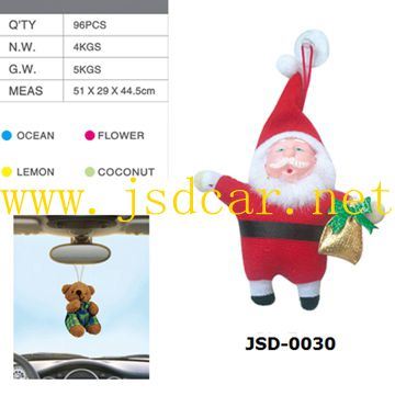 Hot Sale Custom Car Plush Pendant, Car Air Freshener (JSD-D0030)
