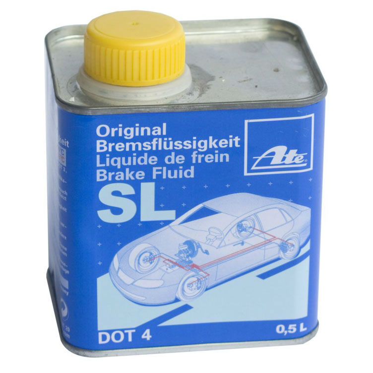 Gafle/OEM 250ml Tin Can Synthetic Engine Oil Blue DOT4 Brake Fluid