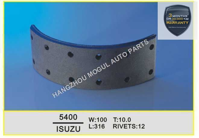 Long Lifetime Brake Lining for Japanese Truck (5400)