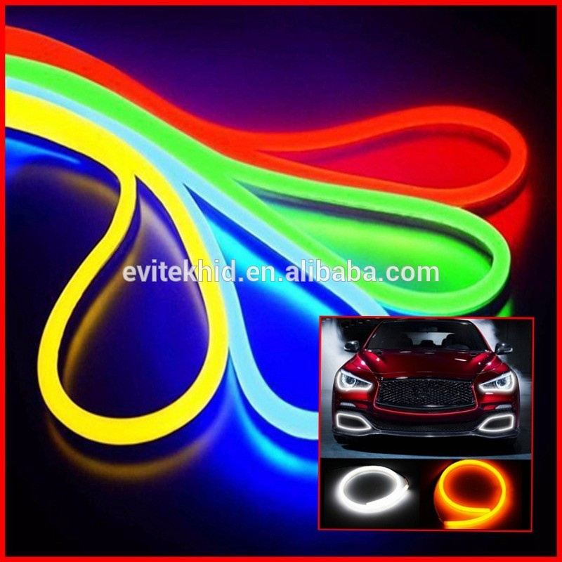New Design Flexible DRL 12V High Quality LED Daytime Running Light White Driving Lamp for All Cars