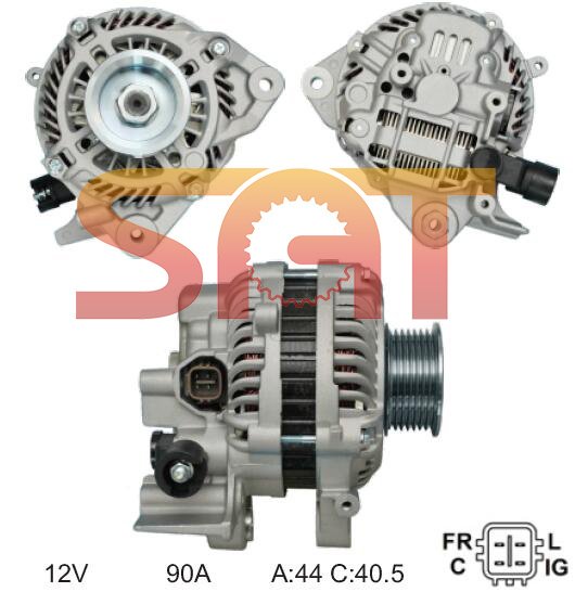 for Mitsubishi Alternator A2tc1391 Ca1981IR 11176