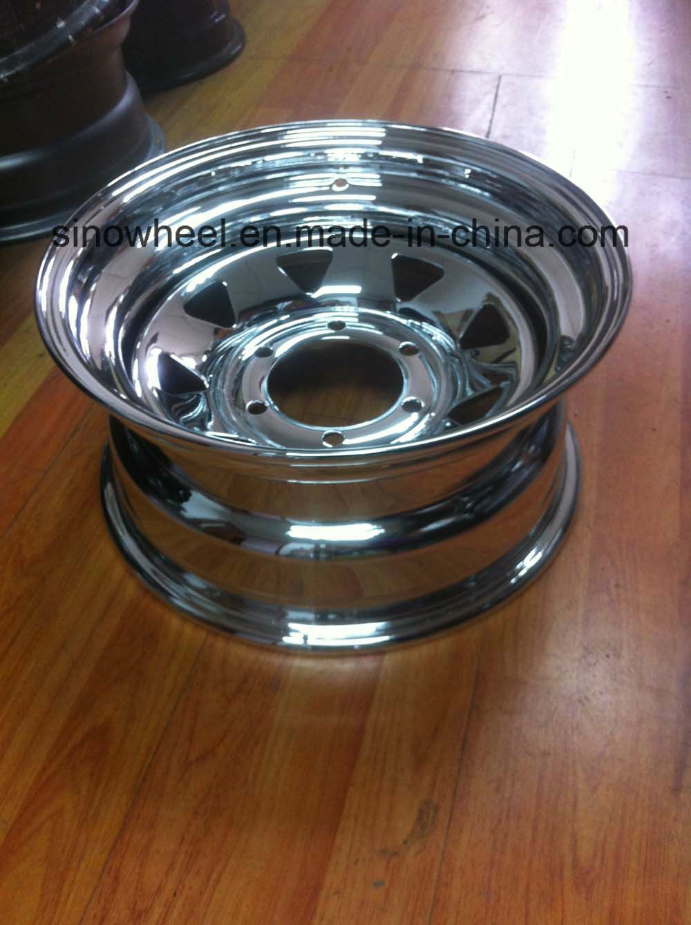 Chrome Steel Wheel for Trailer/ Chrome Steel Wheel Rim for 4X4 Cars