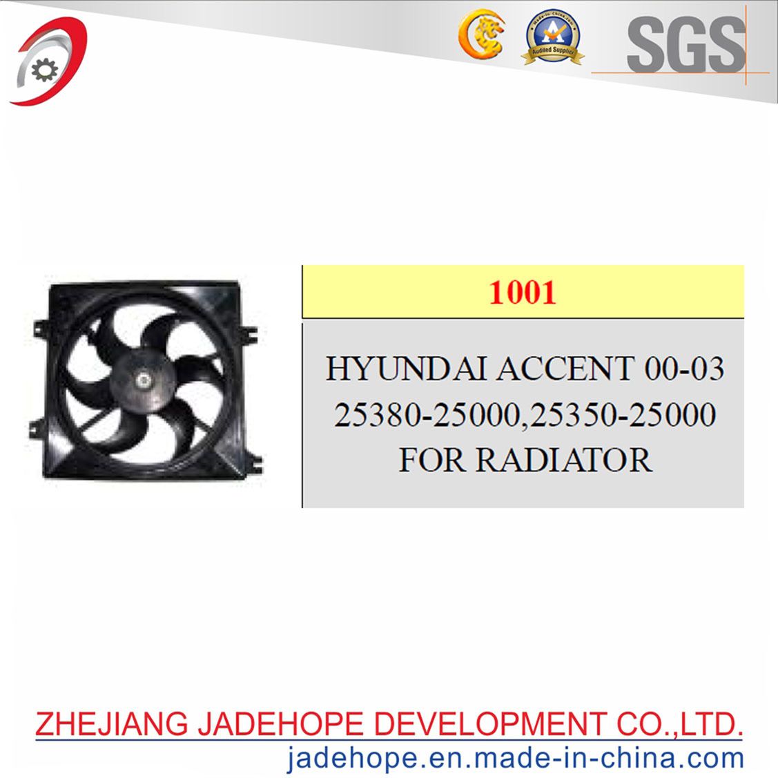 Radiator Fan Assy and Fan Motor