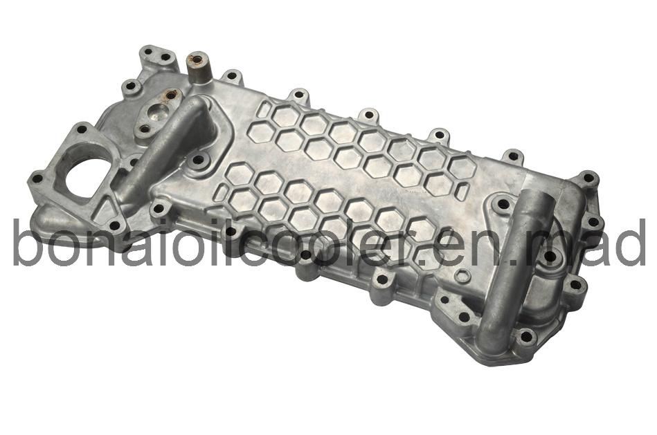 Isuzu Oil Cooler Cover 4he1 8-98082-312-0 with OE Quality