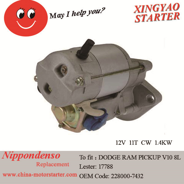 Starter to Fit Dodge RAM Pickup1999-2002 (228000-7432)