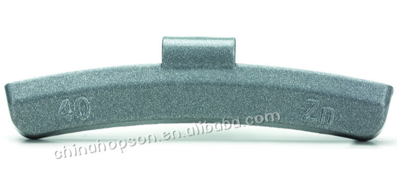 Zinc/Zn Clip-on Wheel Balance Weights Z201